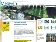 Tablet Screenshot of melgven.fr