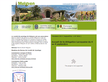 Tablet Screenshot of jumelage.melgven.fr